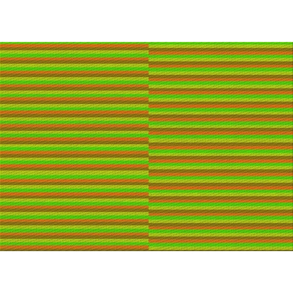 Ahgly Company Indoor Rectangle Patterned Bright Green Area Rugs, 5' x 8'