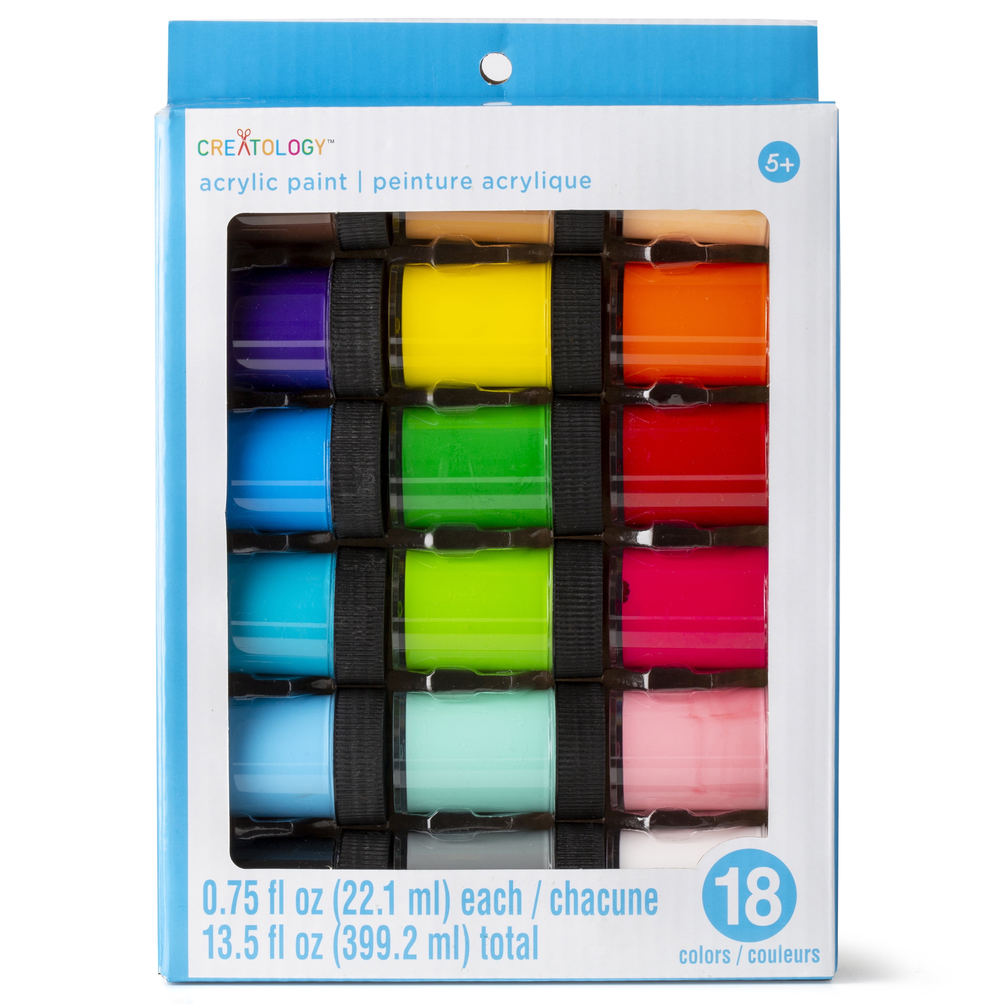 12 Packs: 18 ct. (216 total) Acrylic Paint Set by Creatologyâ„¢