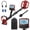 Red, variant on Professional Metal Detector for Gold, Coins and Jewelry, 4-Mode Detection with LCD Display and Pinpoint for Adults & Beginners