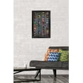 thumbnail image 2 of NHL League - Masks 22 Wall Poster, 14.725" x 22.375" Framed, 2 of 6