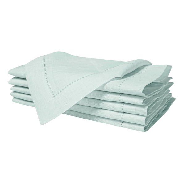 Servilletas de tela Bedding Craft, paquete de 4 unidades, 45 x 45 cm, 100% lino