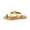 Yellow, variant on Womens Flat Sandals Summer Plus-size Ethnic Style Love Pinch Toe Beach Flat Sandals Yellow 37