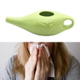 thumbnail image 3 of Cerámica Neti can,Irrigador nasal de cerámica Neti Pot de 250 ml Durable,Olla para limpieza de nariz Agarre cómodo Uso doméstico,Olla con boquilla cómoda para viajar Fácil de limpiar,Olla, 3 of 8