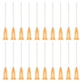 thumbnail image 1 of Agujas de dispensación de 23Ga, 52PCS, agujas de dispensación de punta roma de 1.5 pulgadas con aguja de bloqueo Luer para rellenar tintas líquidas, adhesivos, aceites, Naranja, 1 of 7