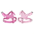 thumbnail image 3 of Leather Dog Harness Spiked Studded Dog Pet Collar Harness and Chain Leash Set for Medium Large Xlarge Breeds Pitbull Mastiff ShopWise Round, 3 of 24
