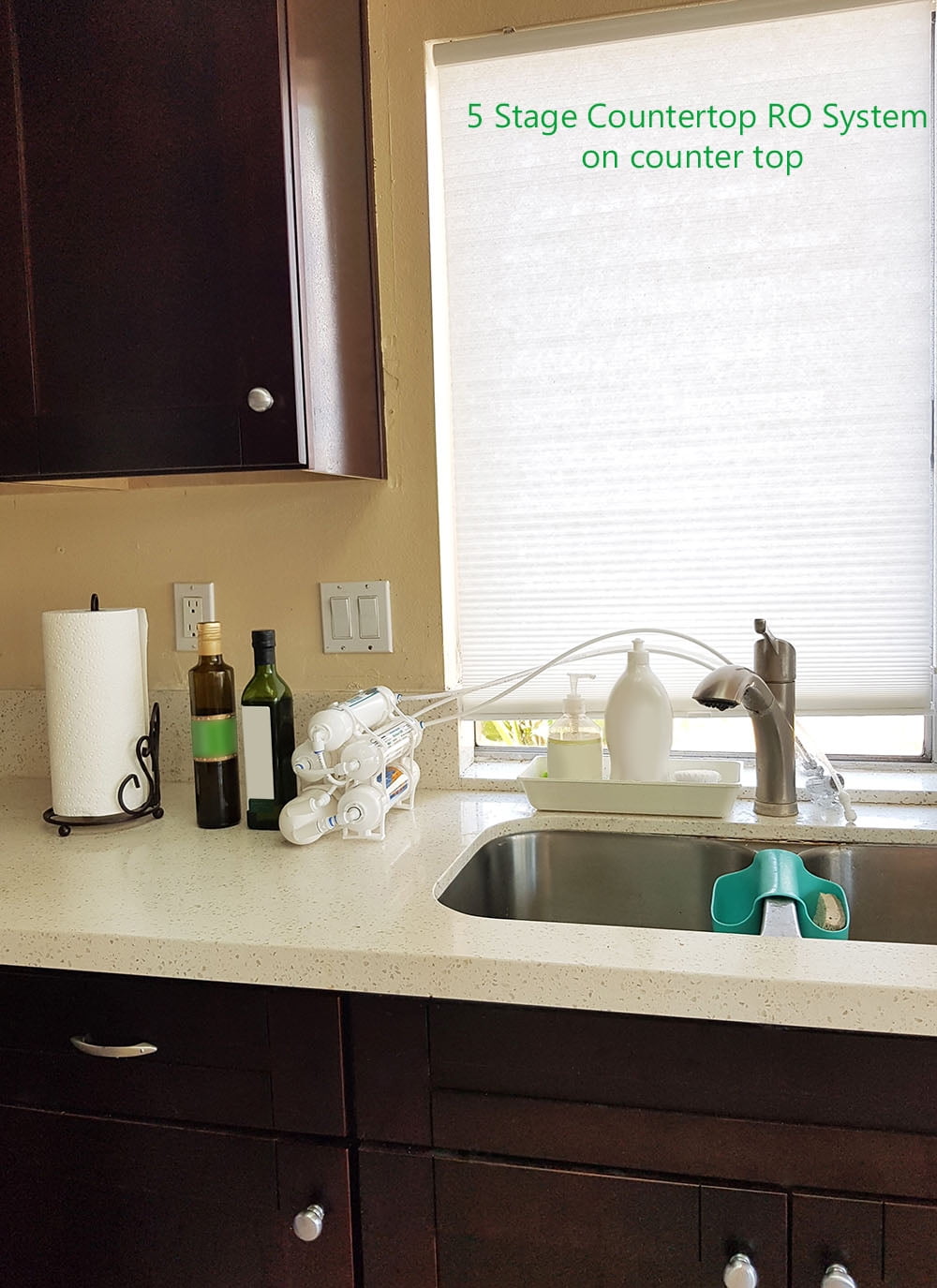 5 Stage Reverse Osmosis Revolution Countertop Portable Water