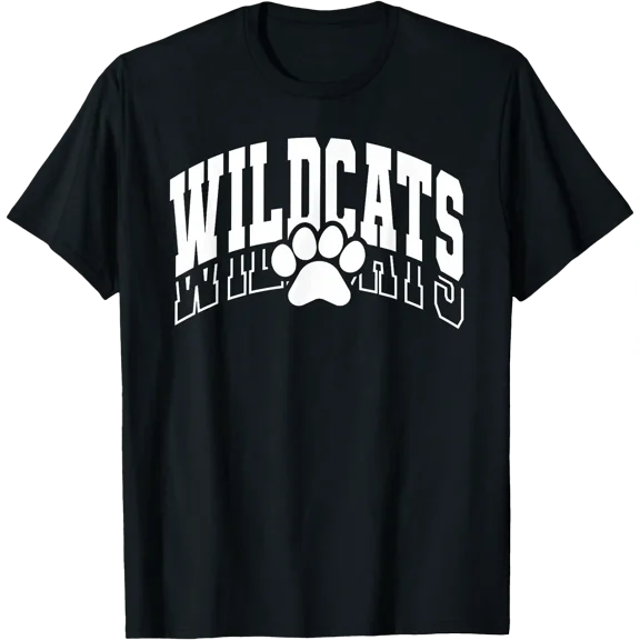 Wildcats School Spirit Team Wildcat Go Back To School T-Shirt BLACK Unisex S-5XL Hot Trending Shirt, Vintage Birthday Gift