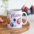 thumbnail image 1 of Plums Ceramic Mug - As Picture - 11Oz, 1 of 5