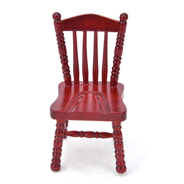 Accesorio para casa de muñecas NikouMX silla en miniatura 1:12