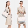thumbnail image 2 of Bolsos de hombro LOVEVOOK, juego de 2 bolsas de hombro, tipo cartera tipo hobo, 2 of 7