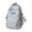 Sky Blue, variant on Cute Star Print Backpack with Star Pendant, Large Capacity Lightweight Student Bookbag for School Travel