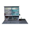 thumbnail image 1 of TISHITA 1/64 Scale Scene Model Car Parking Lot with Light Simulation Decorative Realistic Decoration Diorama Building Miniature Scene Style B, 1 of 8
