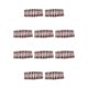 thumbnail image 3 of Seitruly 24 piezas de uñas postizas, parche para uñas, puntas de uñas, herramienta de arte de manicura, rosa roja Rosa oscuro 10piezas, 3 of 6