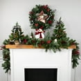 thumbnail image 2 of Northlight 9' x 12" Mixed Green Beaver Pine Artificial Christmas Garland, Unlit, 2 of 6