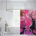 thumbnail image 4 of DAN DA DAN Takakura Ken Anime pattern Design polyester Fabric Shower Shower Curtain Liner Bathroom Washable 35.4 / 40 / 50 / 60*70IN, 4 of 7