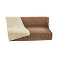 thumbnail image 2 of Waterproof Furniture Protector, Reversible Pet Blanket With Non-Slip Backing, for Couch and Sofa, Brown, 2 of 6