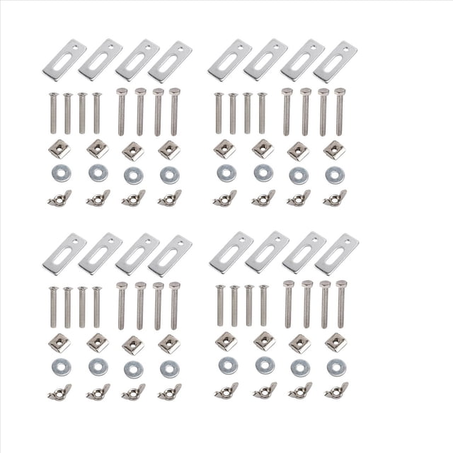 Paquete de 16 Abrazaderas de Riel en T, Kit de Abrazaderas de Sujeción de Riel en T Mini Compatible con CNC 3018-PRO, 3018-PROVer, 1810-PRO MáQuina Enrutadora