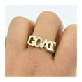 thumbnail image 4 of Shiny "GOAT" Unisex Adult Ring 10K Yellow Gold, 4.86 Gr – Goldum NYC, 4 of 6