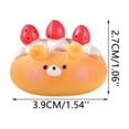thumbnail image 3 of 6-Piece Bear Bread Resin Magnet Set, Cute Croissant and Donut Fridge Magnets, Decorative Kitchen Magnets for Cabinets Photos Notes Lockers and Gifts, 3 of 8