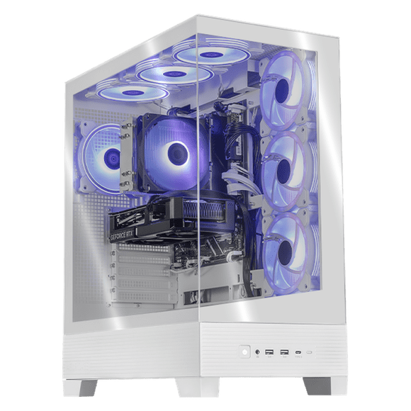 PC Gamer IA Entry Xtreme PC Gaming ASUS NVIDIA GeForce RTX 5060 Ti Intel Core Ultra 7 265KF 16GB DDR5 SSD 1TB WIFI White PBA Productividad Versátil Acelerada con IA