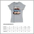 thumbnail image 7 of Shelby Cars Sketch T-Shirt Mustang Racing American Muscle Car GT500 Cobra Performance Powered by Ford Women's Tee, 7 of 7
