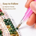thumbnail image 6 of DIY Christmas Pearl Diamond Painting Art Kit, Christmas Pearl Art Kits for Adults & Beginner, 3D Diamond Art for Home Wall Decor, 6 of 8