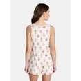 thumbnail image 2 of Halloween Women's Hacci Knit Tank Top and Shorts Pajama Set from Way to Celebrate, 2-Piece, Sizes XS-3X, 2 of 4