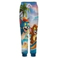 thumbnail image 4 of Tom And Jerry Men's Athletic Joggers Stretch Sweatpants Running Workout Gym Track Golf Pants for Men, 4 of 7