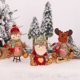 thumbnail image 3 of Bolsas de Regalo Injueey de Navidad con Muñecos de Nieve y Papá Noel Grandes Duraderas, 3 of 6