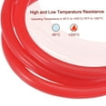 thumbnail image 4 of 10mm ID 16mm OD 3mm Wall Thick 5ft Red Vacuum Silicone Tube Tubing Hose for Engine, 4 of 5