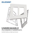 thumbnail image 4 of Platos de pared ELEGRP de 2 elementos decorativos sin tornillos (paquete de 5), 4 of 6