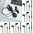thumbnail image 3 of Wired Earbuds in-Ear Headphones, Earphones with Microphone, Noise Isolation Corded for 3.5mm Jack Ear Buds, 3 of 9