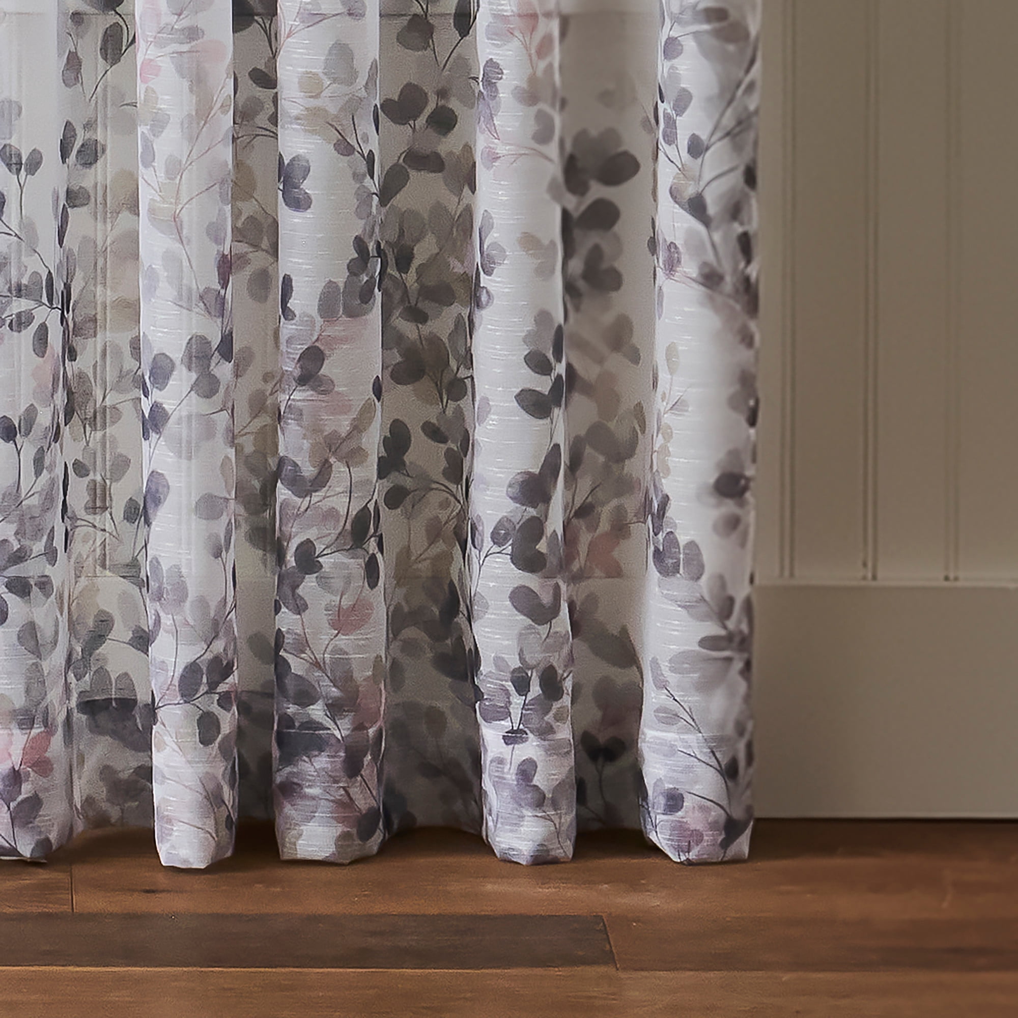 Martha Stewart Central Park Curtain Panel Pair, Multicolor, Pole Top, Sheer, Indoor, Adult, 2 Piece Set, 50" x 84"