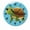 FFclock015, variant on ZXCXRQFa Clocks Cartoon Pug Dog Sitting In Bathtub Silent Wall Clocks for Living Room Kitchen Decor Bathroom Farmhouse Non Ticking Decorative Clock 10-Inch Round Clocks