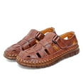 thumbnail image 4 of Lopsie Men's Waterproof Fisherman Sandals, Flat Brown, 11, 4 of 5