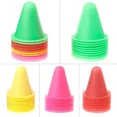thumbnail image 2 of 10 Pcs Football Marking Cup Marker Cones Slalom Roller skate pile cup Soccer Training Equipment (Blue), 2 of 6