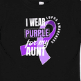 thumbnail image 4 of Inktastic I Wear Purple for My Aunt Lupus Awareness Boys or Girls Baby T-Shirt, 4 of 5