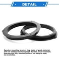 thumbnail image 4 of Anillo Espaciador de Altavoz Unique Bargains Adaptador de Altavoz Tweeter para Ford Fiesta 2011-2019 para 6.5'' ABS 2 Pcs, 4 of 7
