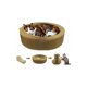 thumbnail image 1 of Cama para gatos plegable y portátil fabricada en cartón de alta densidad de 50cm, perfecta para tu sofá y la comodidad, el bienestar y las garras de tu gato JAMW Sencillez, 1 of 4