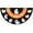 A, variant on Halloween Bunting Flags for Outside, 35.4"×17.7"Pumpkin Fan Shape Halloween Banner, Halloween Half-Circle Bunting Flag, Fall Halloween Indoor/Outdoor Decor, Halloween Holiday House Banner,C*5