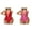 RD2 1PCS & Hot Pink 1PCS, variant on *2PCS Corset Fishnet Dress Leather for Women Outfits Night Gowns Women Chemise Nightgowns for Women bodysuit sets for women womens night gowns sexy