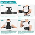 thumbnail image 3 of Back Brace for Men Women Lower Back Pain Relief , Back Support Belt with Dual Adjustable Straps,Lumbar Support Belt for Herniated Disc, Sciatica,Scoliosis, 3 of 6