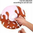 thumbnail image 3 of nipocaio Cat Recovery Collar Comfortable Recovery Collar Protective Collar Dog Collar for Cute Cats (XS,Rosa Chocolate), 3 of 5