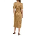 thumbnail image 2 of Toccin womens  Finn Safari Midi Dress, 2, Brown, 2 of 3