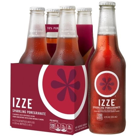 IZZE ® Sparkling Pomegranate Juice Beverage 4-12 fl. oz. Bottles