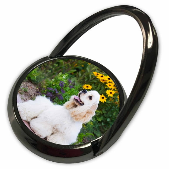 3dRose, Purebred Cocker Spaniel Dog - NA02 PWO0086 - PiperAnne Worcester, Phone Ring