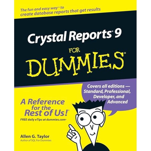 Pre-Owned Crystal Reports 9 for Dummies (Paperback) 0764516418 9780764516412
