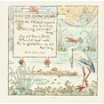 thumbnail image 3 of Walter Crane 12x12 Black Modern Framed Museum Art Print Titled - King Log and King Stork (1908), 3 of 5