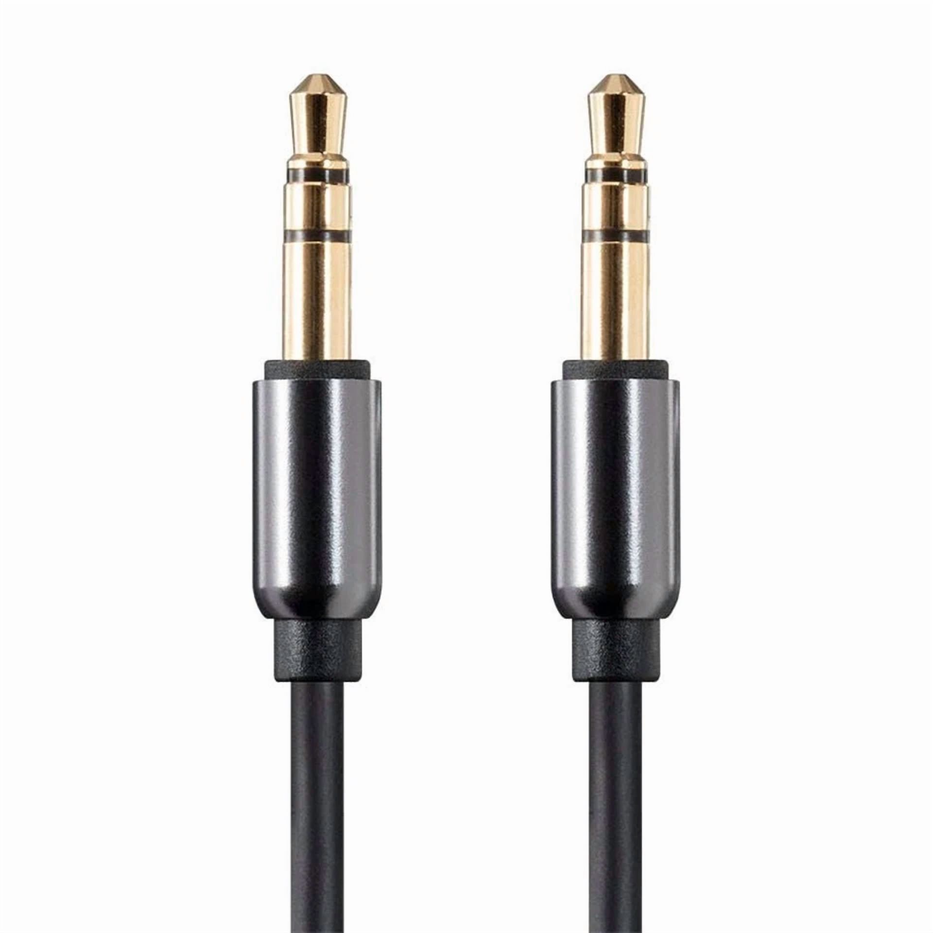 BUTTERFLY- 3Ft 3.5Mm 1/8" Trs Stereo Male To Male Aux Auxiliary Audio Cable Cord Gold