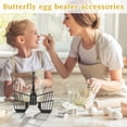 thumbnail image 5 of Butterfly Whisk Attachment for Mixers, Food Grade Egg Beater Replacement Part for Whipping Cream & Eggs, Kitchen Tool Accessory for Baking & Cooking Black, 5 of 5